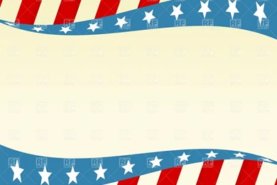 Free Wave Of Stars Blue Red White Backgrounds For Powerpoint