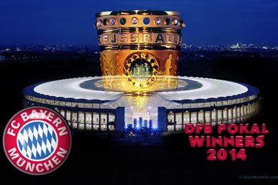 Bayern Munchen 2014 DFB Pokal Winners Champions Wallpapers