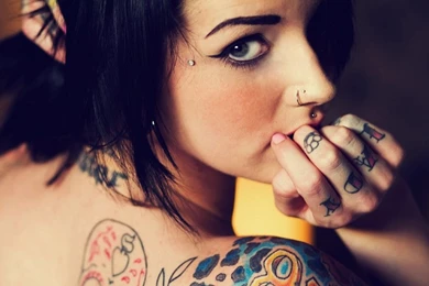 Download Tattoo Girl Wallpapers For Chrome