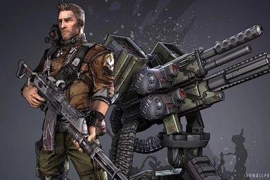 Soldier Axton In Borderlands 2 HD Wide Wallpapers   1920x1080 ...