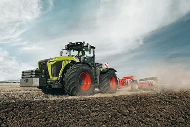 New Holland FR9090 Claas Xerion SG Wallpapers