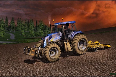 New Holland T8020 V2 » GamesMods.net FS 2015, ETS 2 Mods
