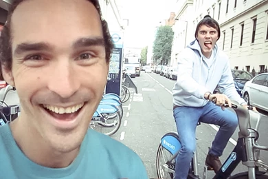 PENNY BOARD VS BIKE   YouTube