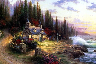 Free Wallpapers   Free Nature Wallpapers   Thomas Kinkade Wallpapers ...