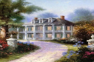 Thomas Kinkade Paintings, Thomas Kinkade Wallpapers, Art Print ...