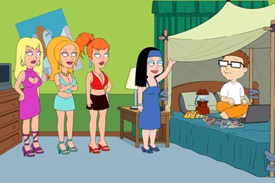 AMERICAN DAD Animation Comedy Cartoon Series Family (45) Wallpapers ...