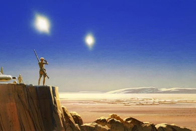 C 3po Science Fiction Artwork Ralph Mcquarrie Tatooine Wallpapers ...