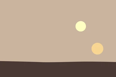 Minimalist Tatooine Wallpapers [2880x1800] : StarWars