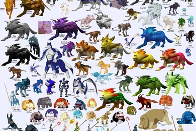 Monster Rancher Canines By Christ1nMe On DeviantArt