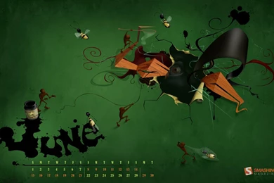 Desktop Wallpapers Calendar: June 2008 – Smashing Magazine