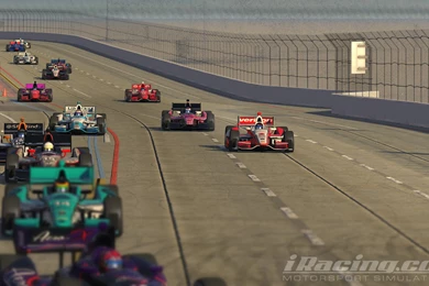 OMR Indycar League : Robert P2 At Long Beach!