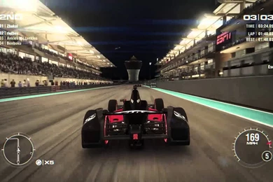 Grid 2   Indycar Race Abu Dhabi Gameplay   YouTube