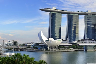 Marina Bay Sands Singapore HD Desktop Wallpapers : Widescreen ...