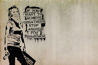 Graffiti Slogan HD Desktop Wallpapers : High Definition ...