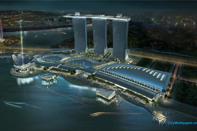 Marina Bay Singapore Top Resolution Id: 10958h   Pacify Mind