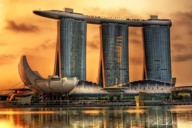 Sunrise At Marina Bay Sands By Hersheydesai On DeviantArt