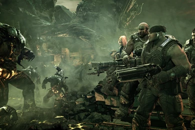 Making Of The Cover: Gears Of War 3   Features   Www.GameInformer.com