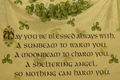 Irish Blessing – Elegantly Handmade