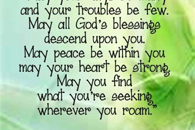 Photo 2015 Irish Blessings And Sayings Wallpapers For St. Patrick's ...