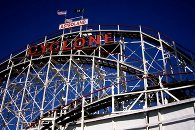 Coney Island Cyclone Roller Coaster