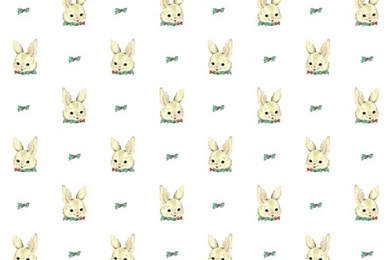 Free Seamless Vintage Bunny Pattern: Use It As Blog Backgrounds ...