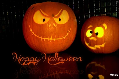 Happy Halloween With Monster Smurfs HD Wallpapers