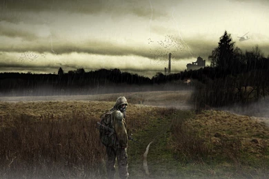 Post Apocalypse Wallpaper,landscape HD Wallpaper,mask HD Wallpapers ...