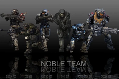 HALO REACH: NOBLE TEAM By Spartan283 On DeviantArt