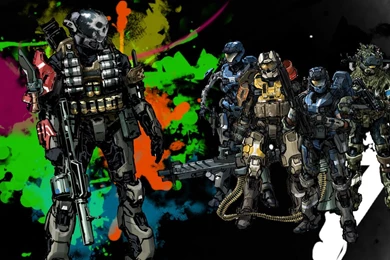 Noble Team Wallpapers By TheNakedGun52 On DeviantArt