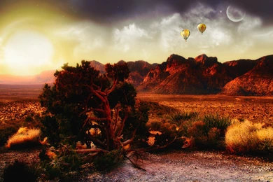 Other Worldly Desert Desktop Wallpapers