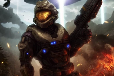 DeviantArt: More Like Halo: Reach   Noble Six By Rahll
