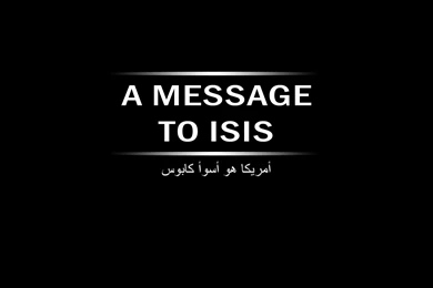 A Message To ISIS :: From AMERICA   YouTube