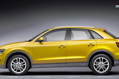 2012 Audi Q3 Yellow Color Car Wallpapers