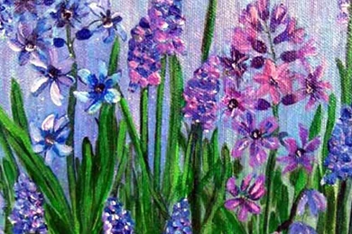 HYACINTH WALLPAPER   (
