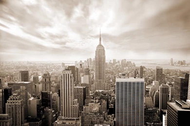Wall Mural Skyline New York City Photo Wallpapers For Wall ...
