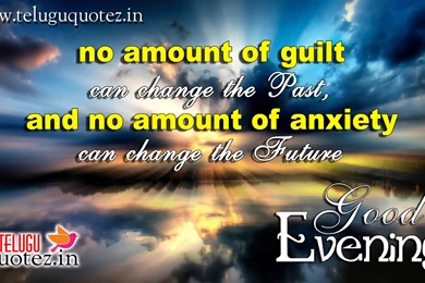 Good Evening Life Message Quotes And Pictures
