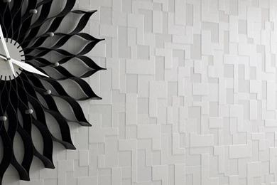 Checker White Tile Wallpapers Geometric Wall Coverings By Graham ...