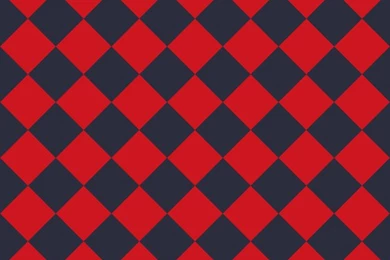Fire Engine Red And Black Rock Checkers Chequered Checkered ...