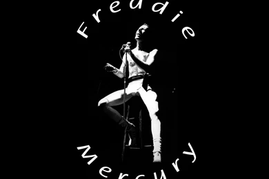 Wallpapers Black, Singer, Queen, Freddie Mercury, Freddie Mercury.