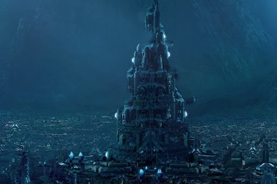 Download Great Underwater City Wallpapers For iPhone 4