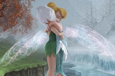 TINK AND PERWINKLE WALLPAPER   (