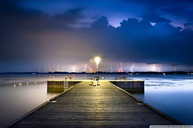 Long Exposure Night Photo HD Desktop Wallpapers : Widescreen ...