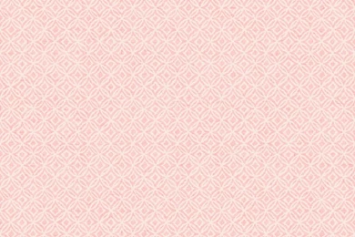 Pink CA81204 Square On Circle Pattern Wallpapers   Interior Home Decor