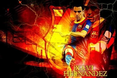 Xavi FC Barcelona Wallpapers   Xavi Hernandez Fan Art (22601236 ...