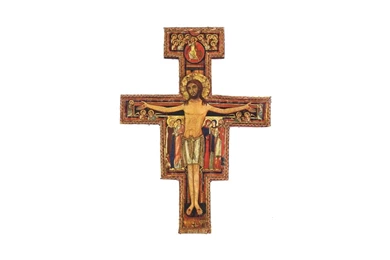 San Damiano Crucifix That Spoke To St. Francis WALLPAPER.001 ...