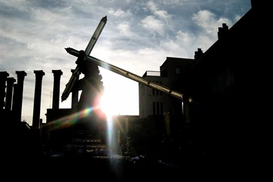 Jesus Carrying Crucifix By Rainbow Obsidian On DeviantArt