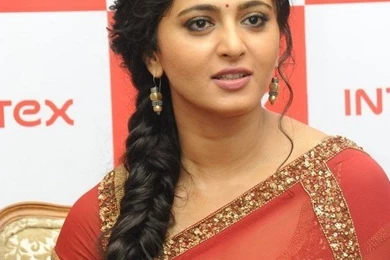 Anushka At INTEX Event Page 3 Gallery,Anushka Latest Stills In Red ...