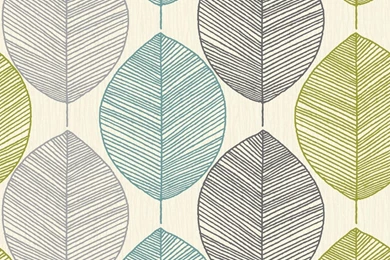 Arthouse Retro Leaf Pattern Leaves Motif Designer Wallpapers 408207
