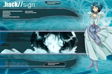 Hack//Sign Zerochan Anime Image Board