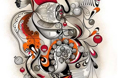 30 New Illustrated iPhone Wallpapers To Download